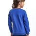 Свитшот для девочек Mini Maxi, модель 4112, цвет синий