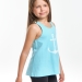 Майка-борцовка для девочек Mini Maxi, модель 1770, цвет бирюзовый