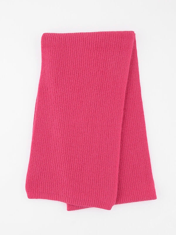 Шарф для девочки Монро, Миалт фуксия, зима - Шарфы