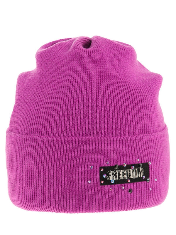 Шапка для девочки Gloss, Миалт фуксия, весна-осень - Для девочек весна-осень