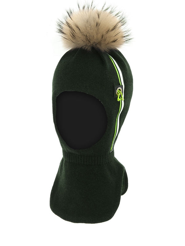 Шлем для мальчика Трасса, Миалт темный-хаки - Шлемы осень-зима