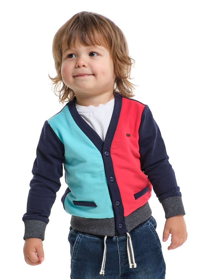 Джемпер для мальчиков Mini Maxi, модель 2151, цвет мультиколор - Кардиганы