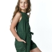Комбинезон для девочек Mini Maxi, модель 7165, цвет хаки