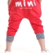 Бриджи для девочек Mini Maxi, модель 0312, цвет красный