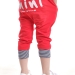 Бриджи для девочек Mini Maxi, модель 0312, цвет красный
