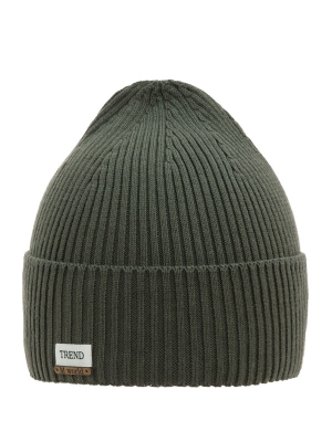 Шапка Привилегия, Миалт серый/хаки, весна-осень