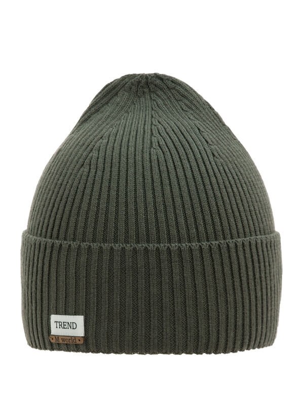 Шапка Привилегия, Миалт серый/хаки, весна-осень - Для девочек весна-осень