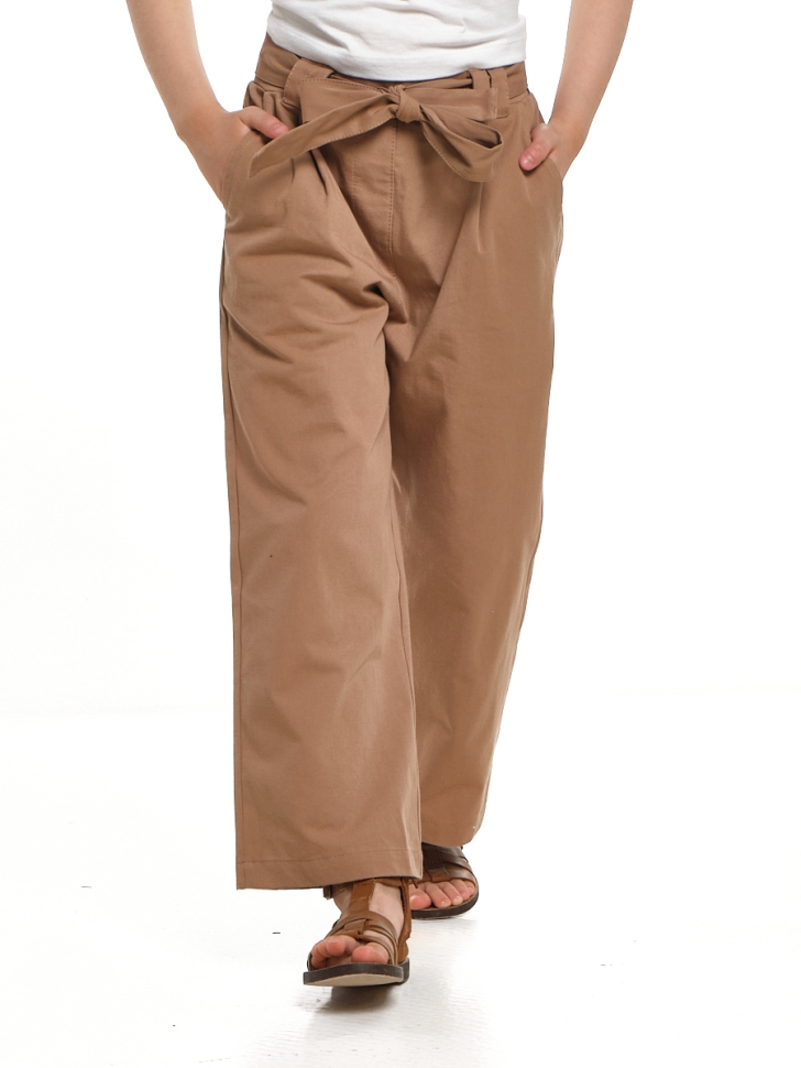 Брюки для девочек Mini Maxi, модель 7668, цвет коричневый - Брюки для девочек