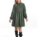 Платье для девочек Mini Maxi, модель 7408, цвет зеленый/хаки