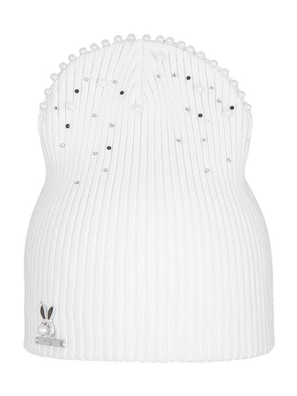 Шапка для девочки Бланш, Миалт ультрабелый, лето - Для девочек весна-осень