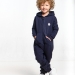 Комбинезон для мальчиков Mini Maxi, модель 7038, цвет темно-синий