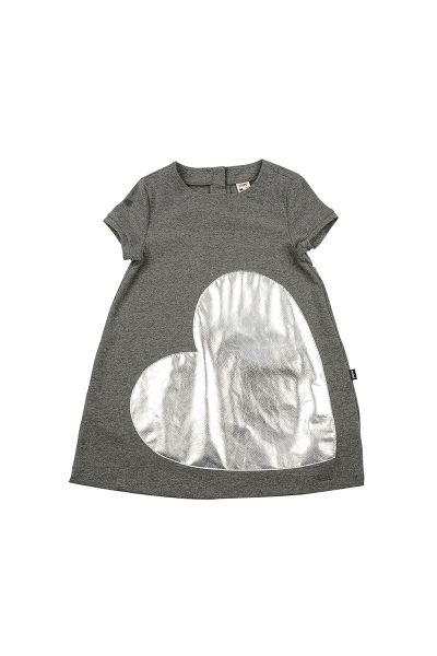 Платье для девочек Mini Maxi, модель 6198, цвет графит - Платья для девочек с коротким рукавом