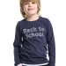 Лонгслив для мальчиков Mini Maxi, модель 0574, цвет синий