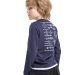Лонгслив для мальчиков Mini Maxi, модель 0574, цвет синий