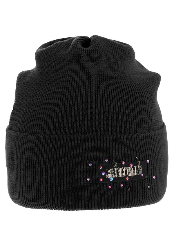 Шапка для девочки Gloss, Миалт черный, весна-осень - Для девочек весна-осень
