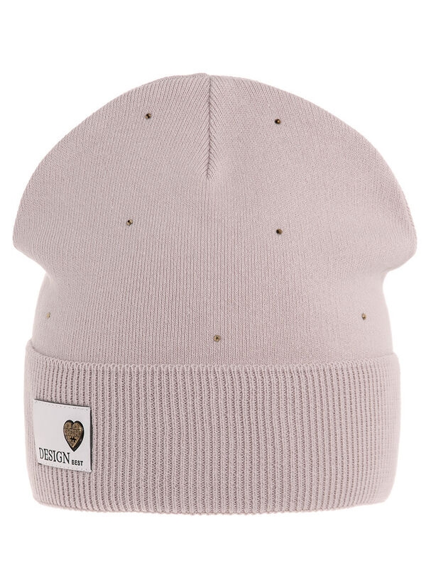 Шапка для девочки Only, Миалт бежево-розовый, весна-осень - Для девочек весна-осень