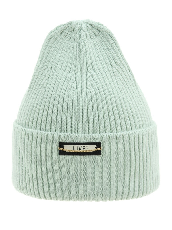 Шапка для девочки Релакс, Миалт бледно-мятный, весна-осень - Шапки весна-осень