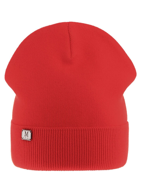 Шапка для мальчика Шпагат, Миалт красный, весна-осень - Шапки весна-осень