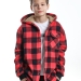 Толстовка для мальчиков Mini Maxi, модель 7856, цвет красный/черный/клетка