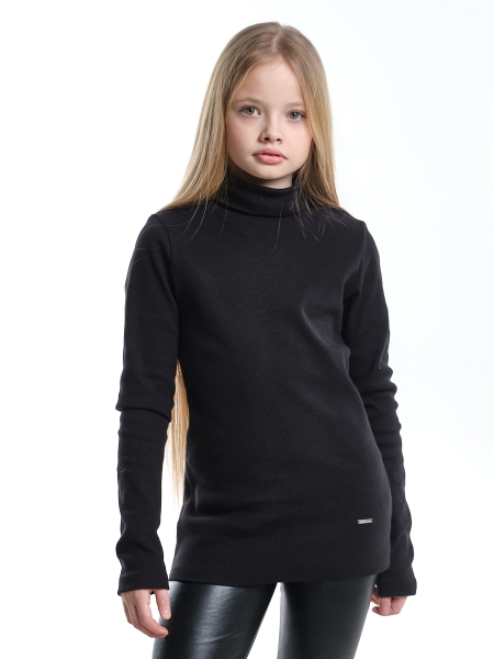 Водолазка для девочек Mini Maxi, модель 5007, цвет черный - Водолазки для девочек