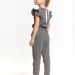 Комбинезон для девочек Mini Maxi, модель 7005, цвет графит