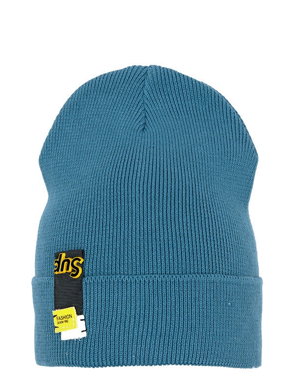 Шапка для мальчика Крутой перец, Миалт сине-голубой, весна-осень - Шапки весна-осень