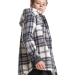 Толстовка для мальчиков Mini Maxi, модель 8028, цвет графит/белый/клетка