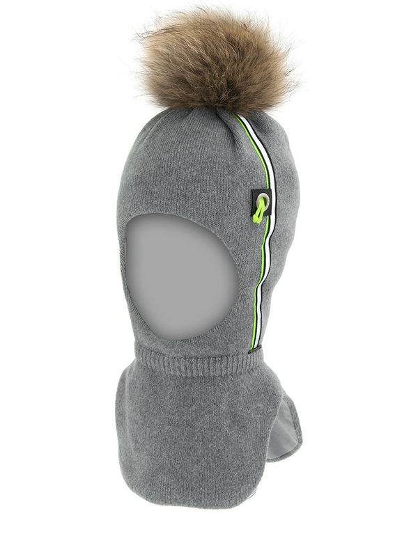 Шлем для мальчика Трасса, Миалт серый - Шлемы осень-зима
