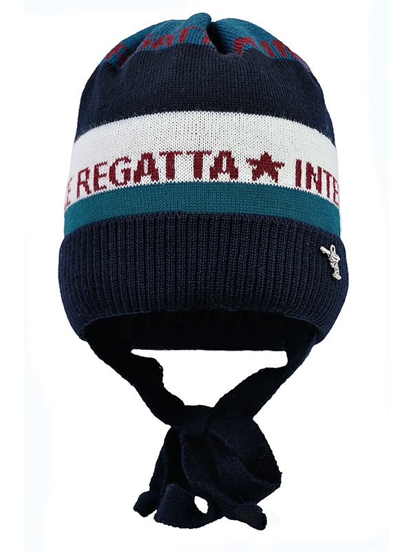 Шапка для мальчика Флагман, Миалт темно-синий/морской - Шапки весна-осень
