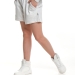 Шорты для девочек Mini Maxi, модель 7630, цвет серый/меланж
