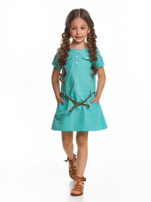 Платье для девочек Mini Maxi, модель 4430, цвет бирюзовый