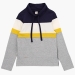 Джемпер для девочек Mini Maxi, модель 7539, цвет синий/серый/горчичный