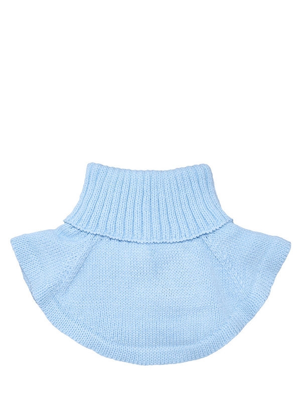 Шарф Манишка Элен, Миалт бледно-голубой, зима-весна-осень - Манишки детские