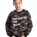 Свитшот для мальчиков Mini Maxi, модель 5010, цвет камуфляж