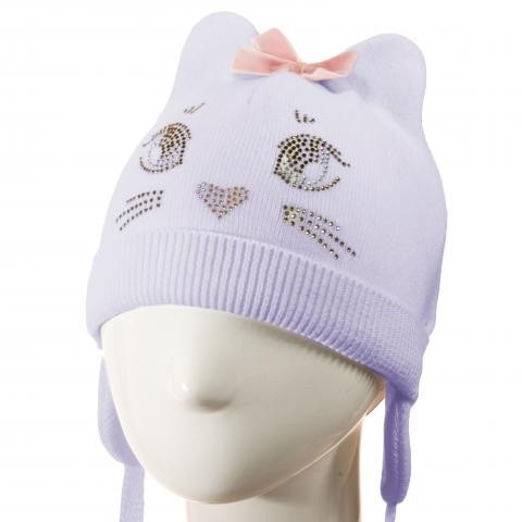 Шапка для девочки Банни - Шапки детские весна-осень
