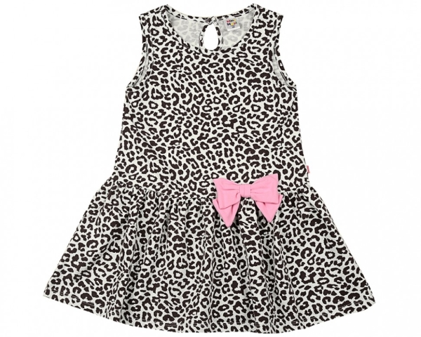 Платье для девочек Mini Maxi, модель 4365, цвет мультиколор - Платья для девочек с коротким рукавом