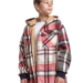 Толстовка для мальчиков Mini Maxi, модель 7986, цвет красный/клетка