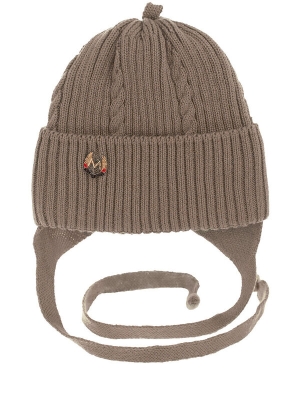 Шапка для мальчика Морфей, Миалт темно-бежевый, весна-осень