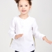 Блузка для девочек Mini Maxi, модель 2465, цвет белый