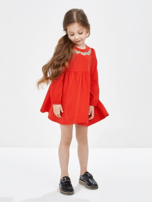 Платье для девочек Mini Maxi, модель 2566, цвет красный
