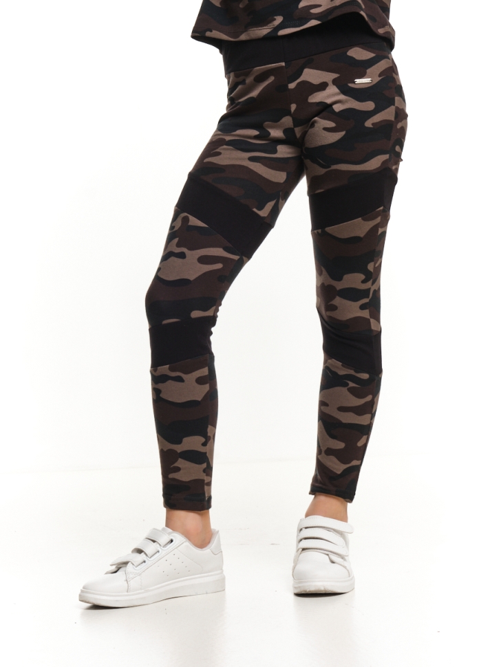 Бриджи для девочек Mini Maxi, модель 4573, цвет камуфляж - Легинсы / лосины