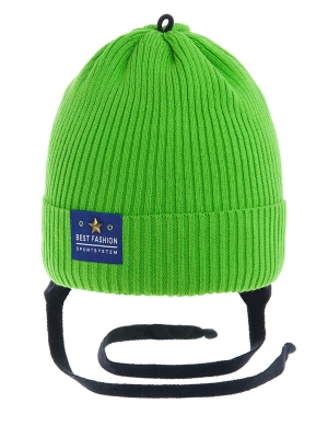 Шапка для мальчика Королек, Миалт салатовый, весна-осень