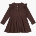 Платье для девочек Mini Maxi, модель 4011, цвет коричневый