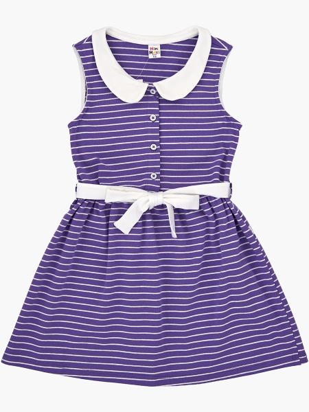 Платье для девочек Mini Maxi, модель 1937, цвет сиреневый - Платья для девочек с коротким рукавом
