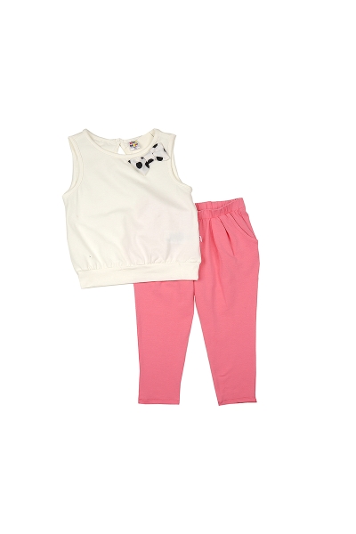 Комплект одежды для девочек Mini Maxi, модель 2889/2890, цвет белый - Комплекты летние