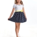 Платье для девочек Mini Maxi, модель 1525, цвет белый/мультиколор