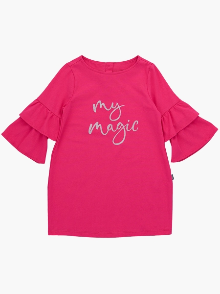Платье для девочек Mini Maxi, модель 4313, цвет малиновый - Платья для девочек с рукавом 3/4