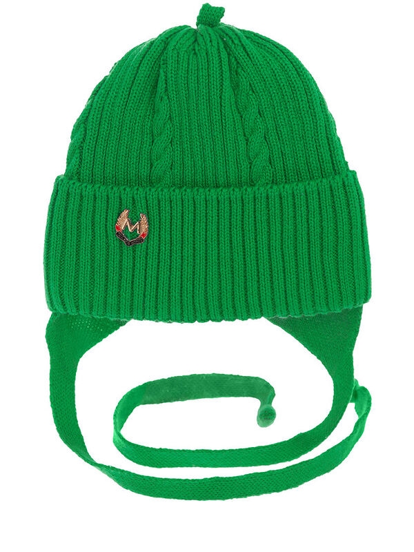 Шапка для мальчика Морфей, Миалт темно-зеленый, весна-осень - Шапки весна-осень
