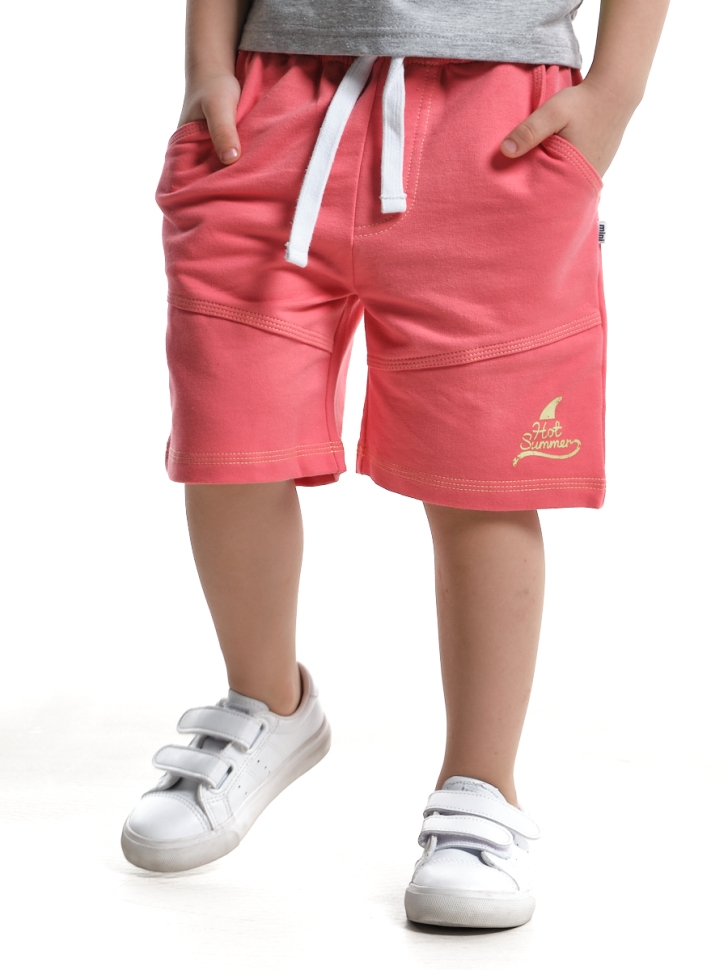 Шорты для мальчиков Mini Maxi, модель 0716, цвет коралловый - Шорты для мальчиков