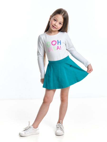 Комплект одежды для девочек Mini Maxi, модель 0901/0902, цвет бирюзовый - Комплекты летние